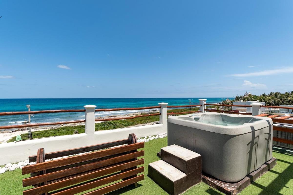 Villa With Ocean View, Pool, Restaurant And Rooftop Isla Mujeres Exteriér fotografie